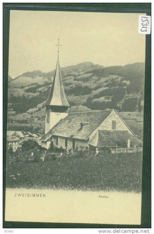 ZWEISIMMEN - KIRCHE - TB - Zweisimmen