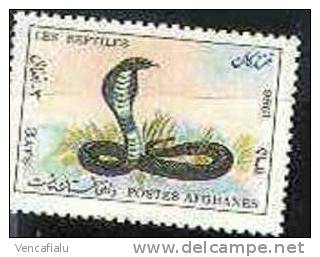 Afghanistan  1986 - Cobra, 1 Stamp MNH - Serpents