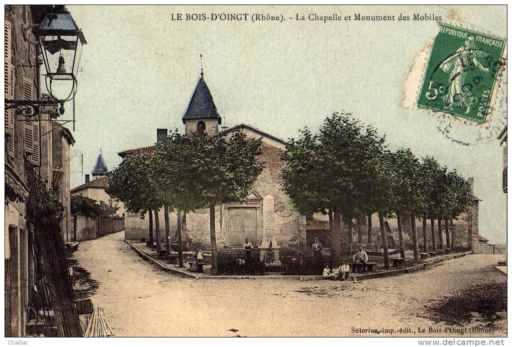 LE BOIS D OINGT La Chapelle - Autres & Non Classés