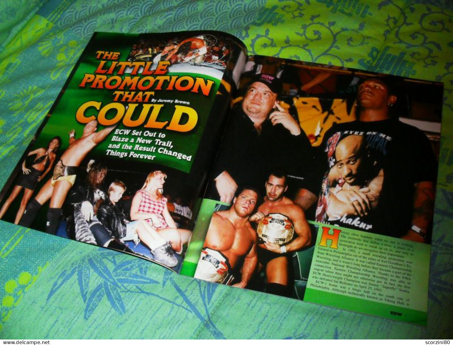 Wrestling ECW Magazine (August 2005) - Livres