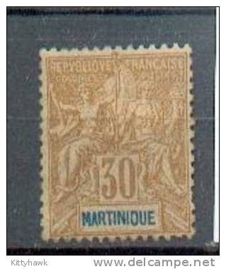 MART 195 - YT 39 *  Charnière Complète - Unused Stamps