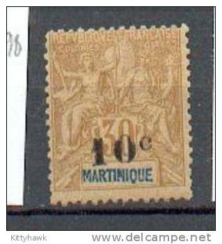 MART 199 - YT 52 *  Charnière Complète - Unused Stamps