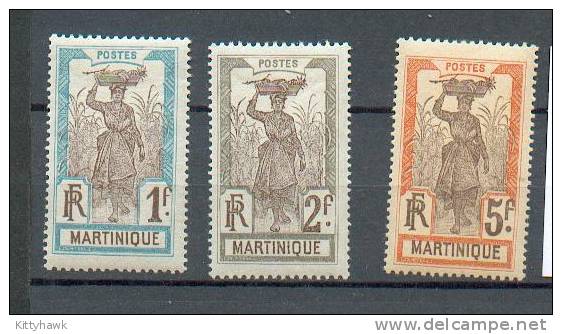 MART 203 - YT 61 à 67 * - 68 * Rousseurs Au Verso - 69*-70*- 71 Le Timbre Est Gommé Sur La Moitié - 72 à 77 * - Unused Stamps