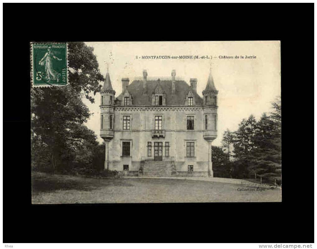 49 - MONTFAUCON - Chateau De La Jarrie - 3 - Montfaucon