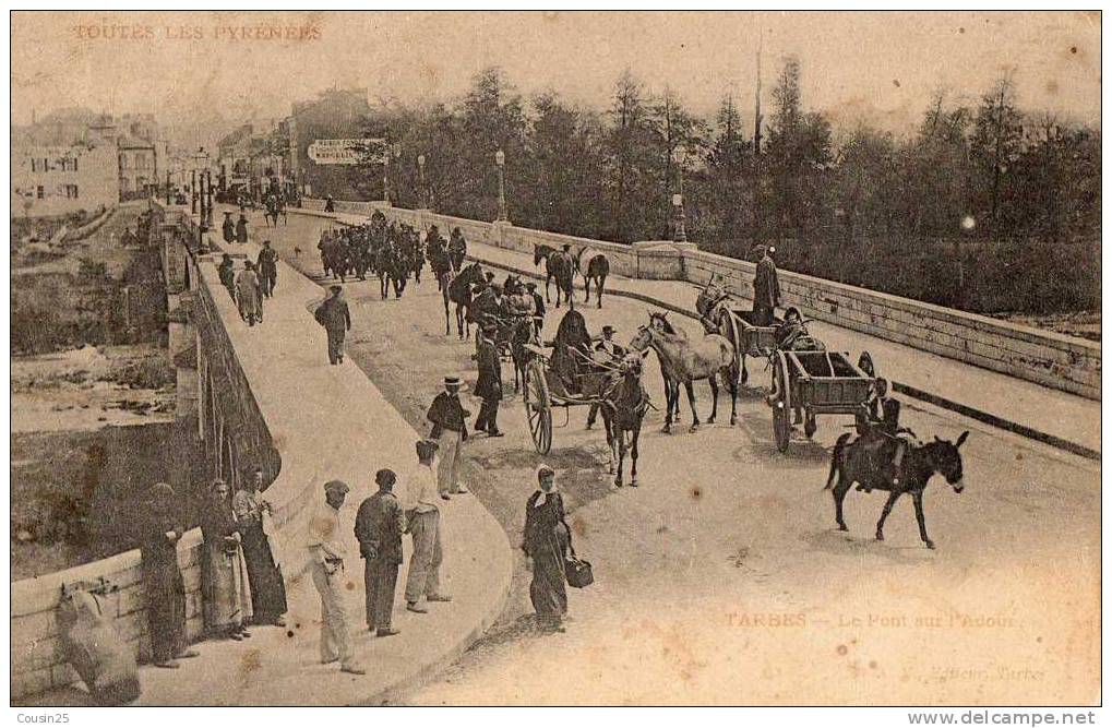 65 TARBES - Le Pont Sur L'Adour - Tarbes