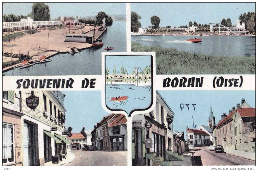 Cpsm 60 Oise Boran Sur Oise - Boran-sur-Oise