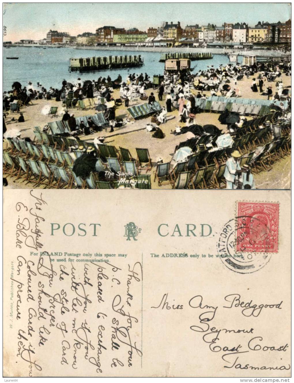(430) Old England Postcard - Margate - Margate