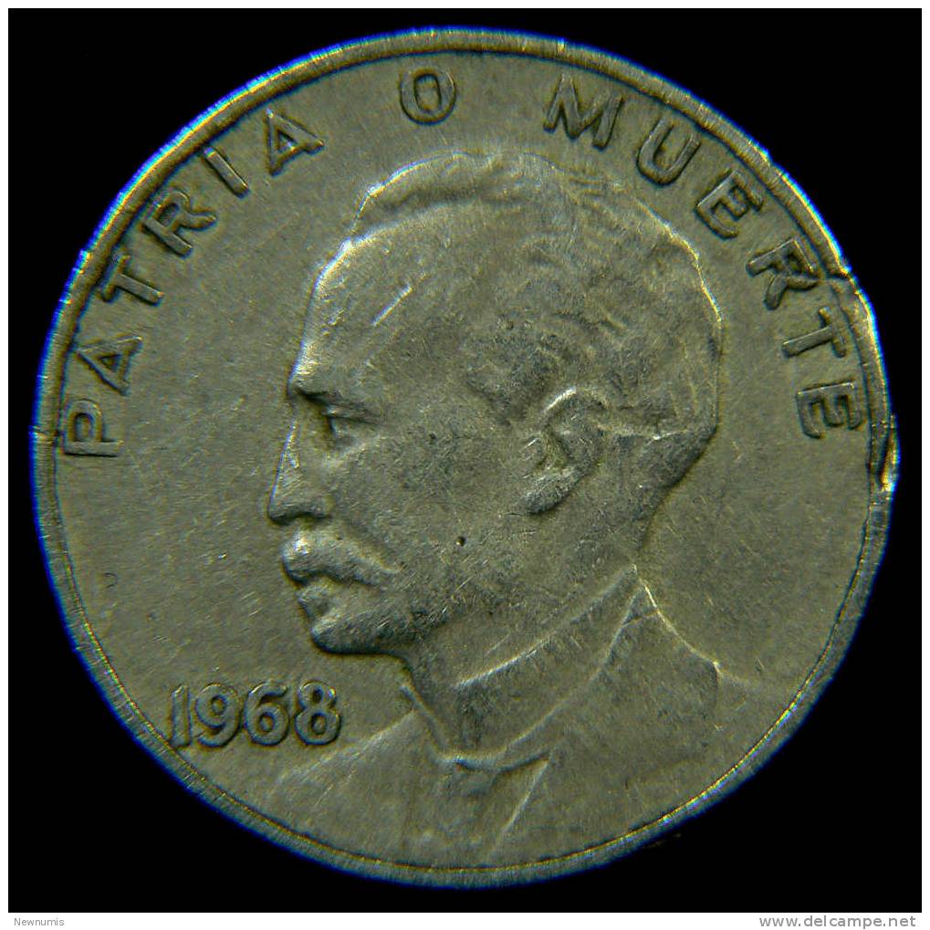 CUBA 20 CENTS 1968 - Cuba