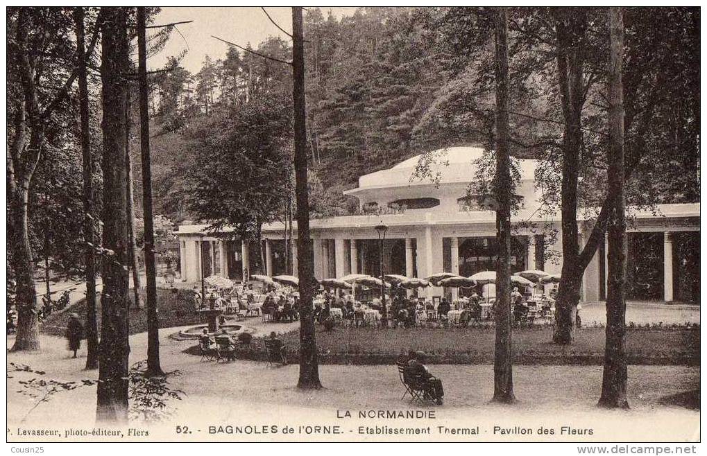 61 BAGNOLES DE L´ORNE - L´Etablissement Thermal - Pavillon Des Fleurs - Bagnoles De L'Orne