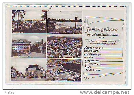 Postcard - Schwenningen (182) - Villingen - Schwenningen