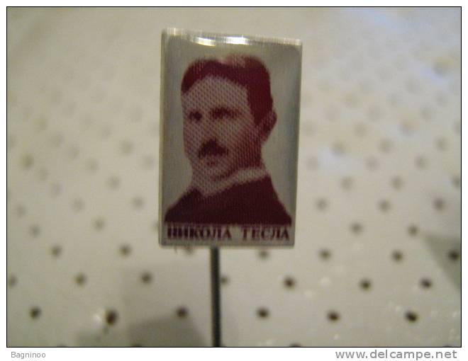 Nikola TESLA Pin - Celebrities