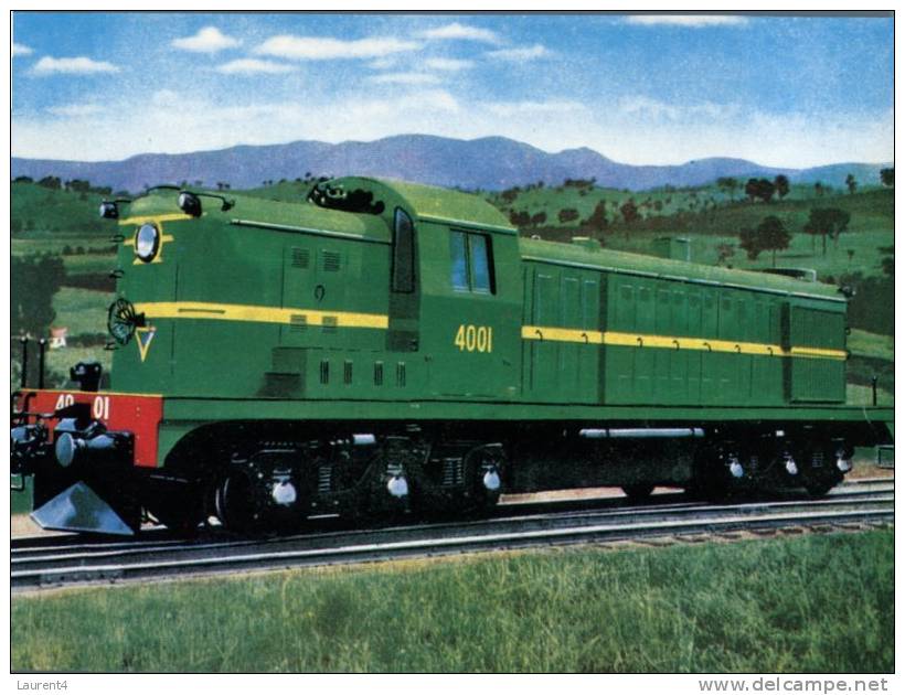 (301) Locomotive - Train - Australia - Locomotive 4001 - Zubehör