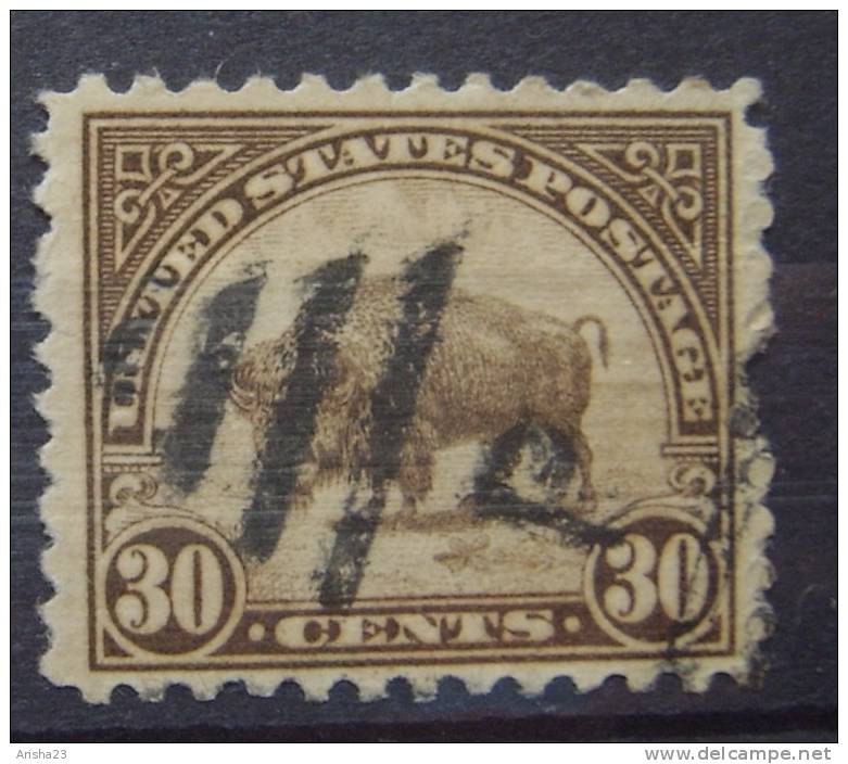 OS.20-5-5. Unites States, USA, 30 Cents Animals Fauna Bull Ox Beep Steer - Used Stamps