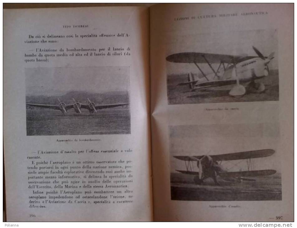 PE/29 A.Tosti-T.Tombesi  IL LIBRO DI CULTURA MILITARE /NAPOLEONE /RISORGIMENTO/ COLONIE/ AERONAUTICA/GARIBALDI/CAMPAGNA - History, Philosophy & Geography