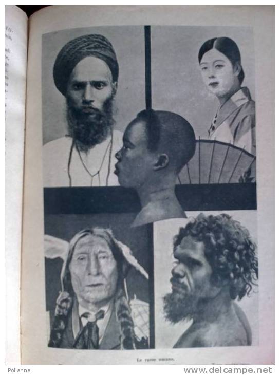 PE/31 L´UOMO IL SUO REGNO Gribaudi SEI 1937 Geografia/Cometa Di Halley/Punta Campanella/Somalia/Monte Bianco - History, Philosophy & Geography