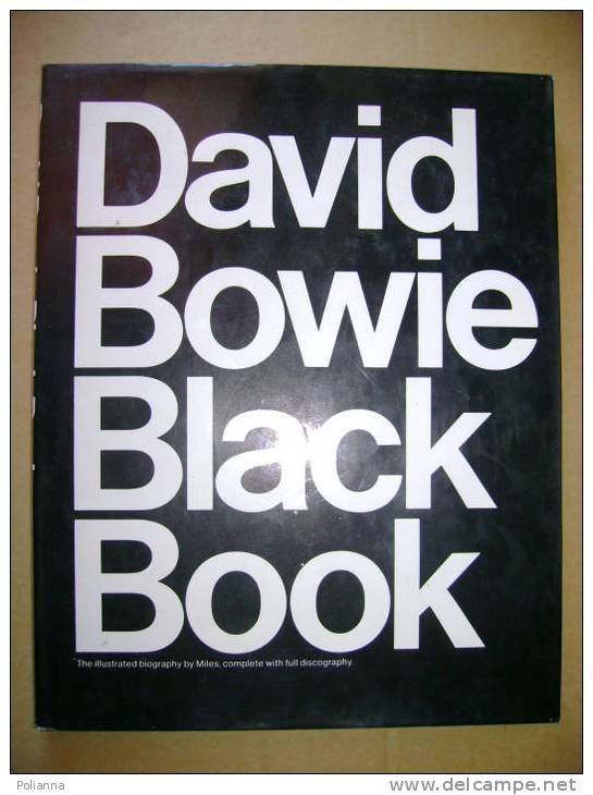 PF/4 DAVID BOWIE BLACK BOOK Omnibus Press 1980 / Discografia - Música
