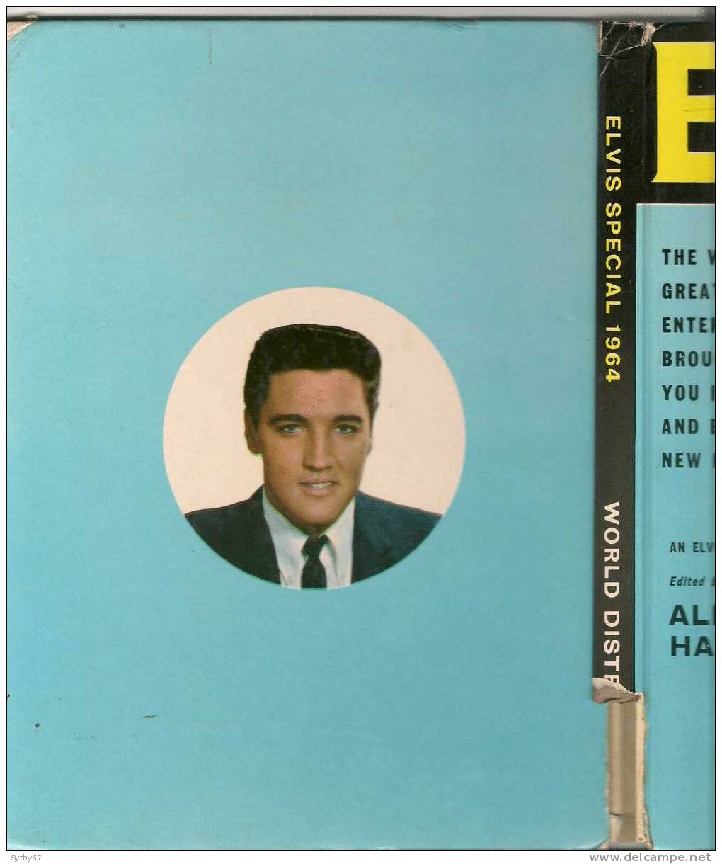 ELVIS PRESLEY  RARE LIVRE ANNUEL 1964 ELVIS MONTHLY SPECIAL BOOK The KING - Musik