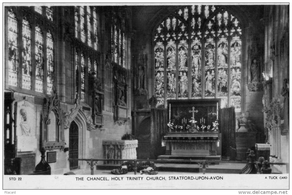 11401  Regno  Unito  Stratford-upon-Avon  The Chancel  Holy  Trinity  Church  NV - Stratford Upon Avon
