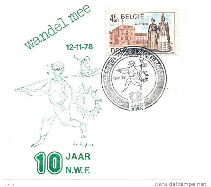 Timbre+ Cachet 1er Jour "Wandel Mee" 12-11-78 - 1971-1980