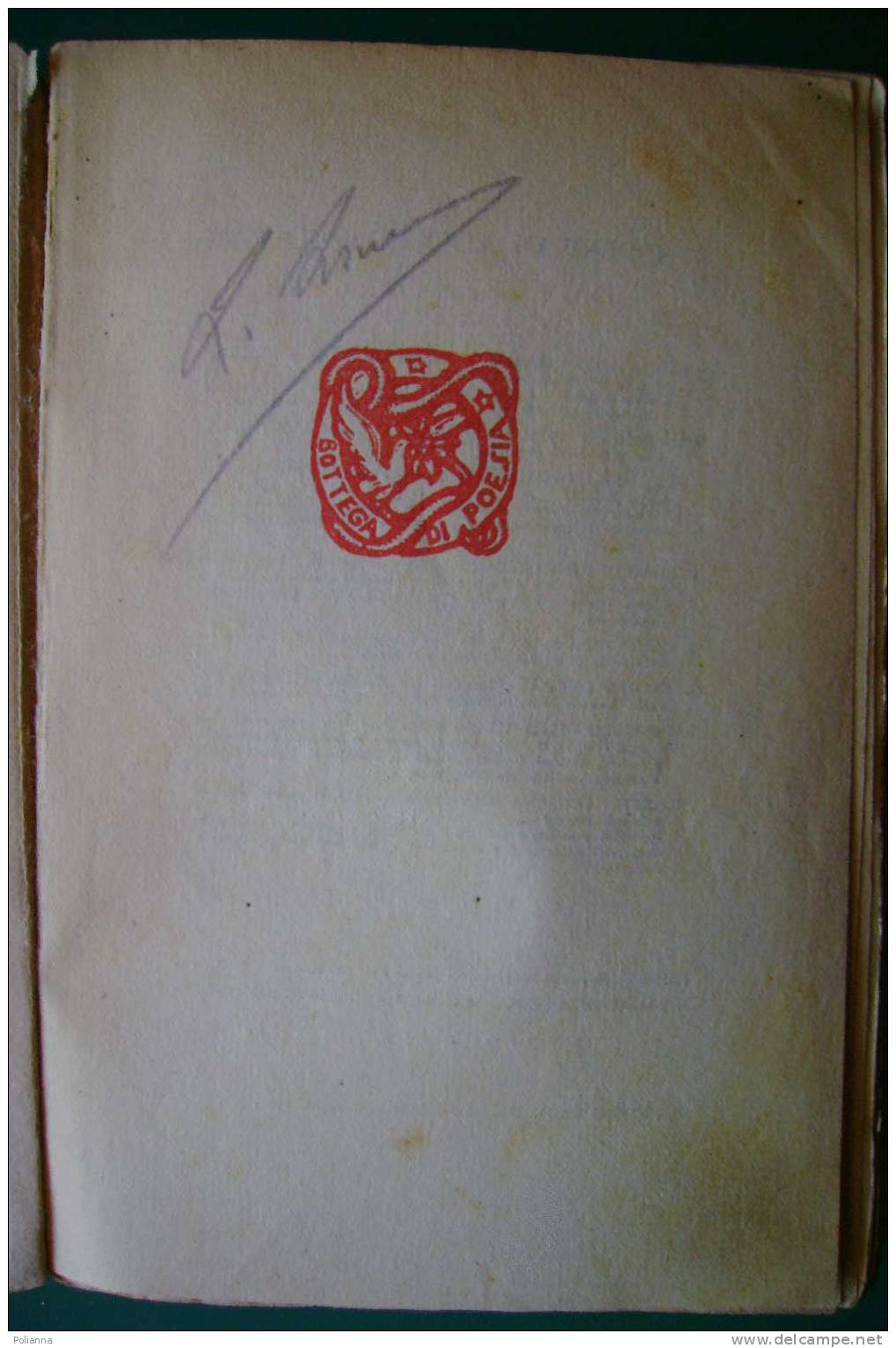 PDL/20  Padovan IL LIBRO DEGLI ANEDDOTI Bottega Di Poesia 1924 - Anciens