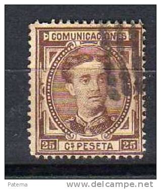 España 1876, Nº 177,  Usado, Cat Edifil - Used Stamps