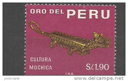 PERU CULTURA MOHICA SELLO - Préhistoire