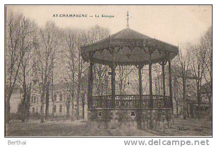 51 AY CHAMPAGNE - Le Kiosque - Ay En Champagne