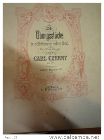 Ubungsstucke Carl Czerny (les 5 Doigts) - Musique Folklorique