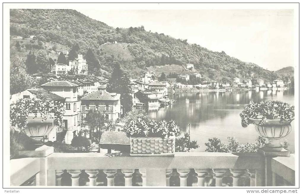 SUISSE. CARTE PHOTO.  PONTE-TRESA.  BEAU PLAN.  CPSM - Tresa