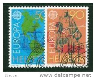 SWITZERLAND  1992  EUROPA CEPT    USED - 1992