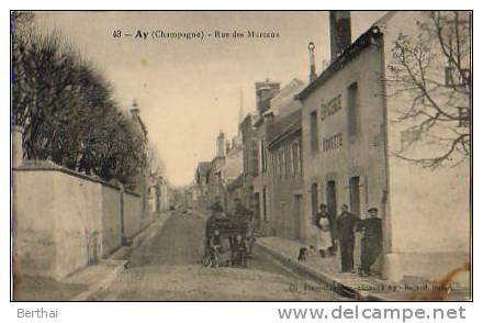 51 AY CHAMPAGNE - Rue Des Mureaux - Ay En Champagne