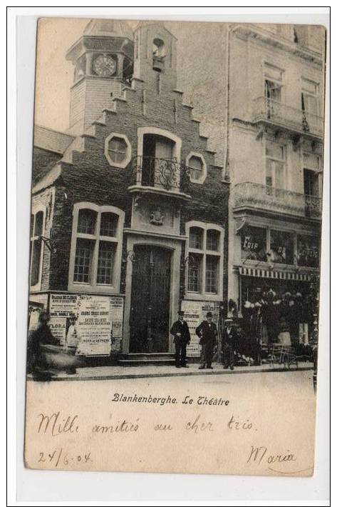 BLANKENBERGHE BLANKENBERGE - Le Theatre - Foire De Leipzig - Blankenberge