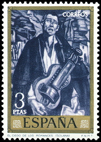 España S 2079 ** Pintura. Solana. 1972 - Ongebruikt