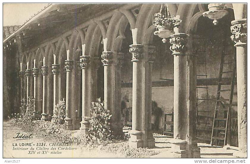 42 - CHARLIEU - Intérieur Du Cloître Des Cordeliers XIV Et XVe Siècles (Idéal, 5334) - Charlieu