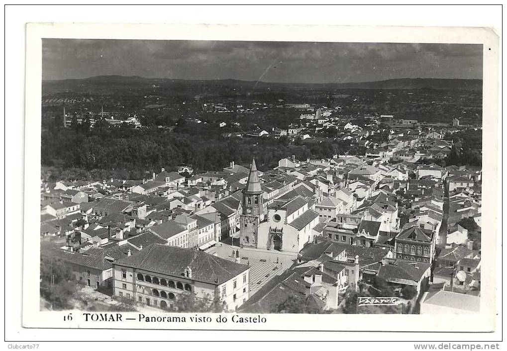 Tomar  (Portugal) : Panorama Visto Do Castelo Env 1950. - Portalegre