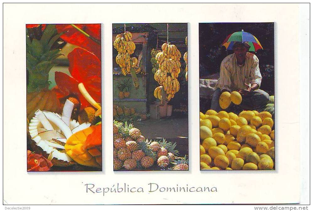 B9073 Republica Dominicana  Frutas Tropicales Used Perfect Shape - Dominicaine (République)