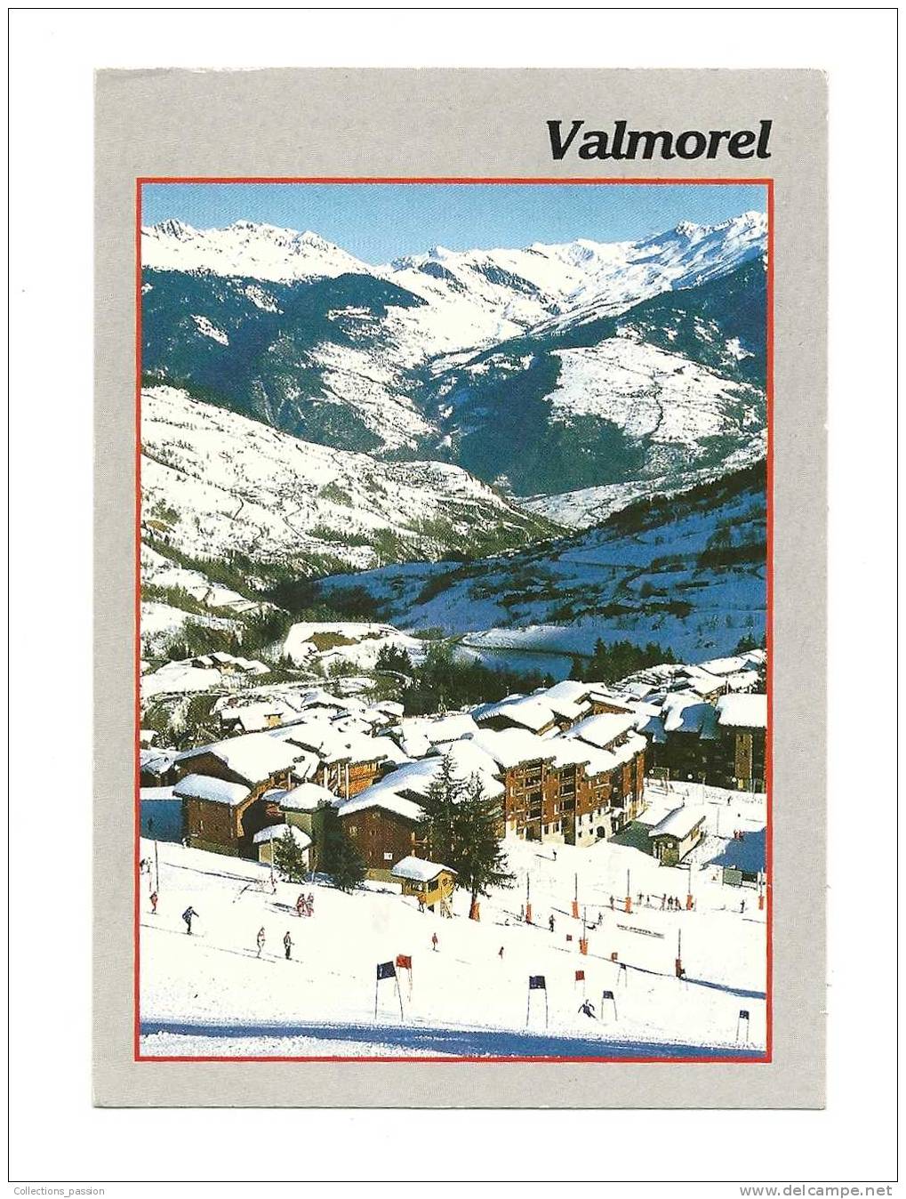 Cp, 73, Valmorel, Hameau Du Mottet, Voyagée 1991 - Valmorel
