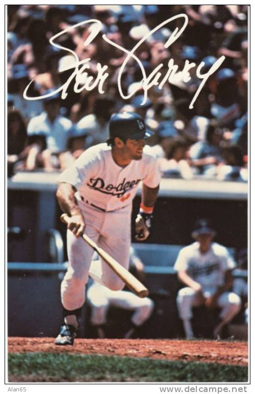 Steve Garvey Los Angeles Dodgers Major League Baseball Player On C1970s Vintage Postcard - Honkbal