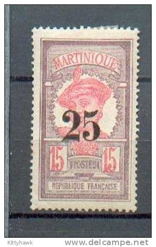 MART 208 - YT 85 * Charnière Complète - Unused Stamps