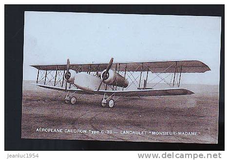 CAUDRON - ....-1914: Precursors