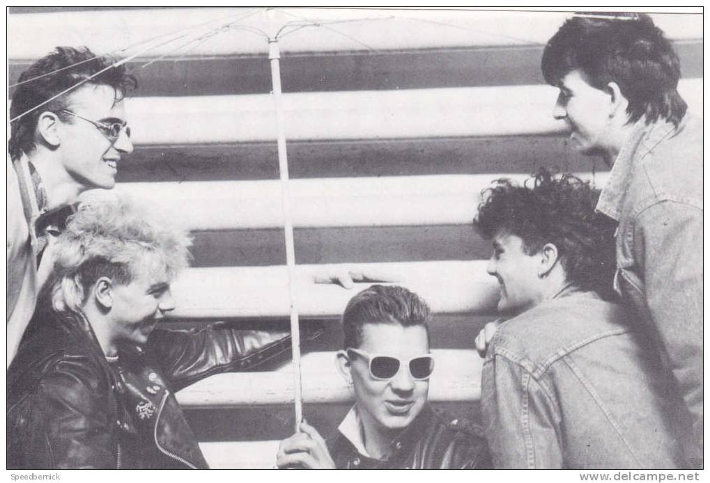 17039 Rennes (35 F) Groupe Musique Rock Punk- Mixomatose- CP Radio Savane 1983- Photo P Vancassel - Music And Musicians