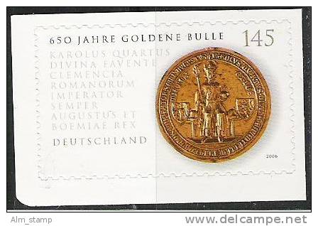 2006 Allem Fed.   Mi. 2516 ** MNH   Booklet Stamp   650 Jahre Goldene Bulle - Nuovi