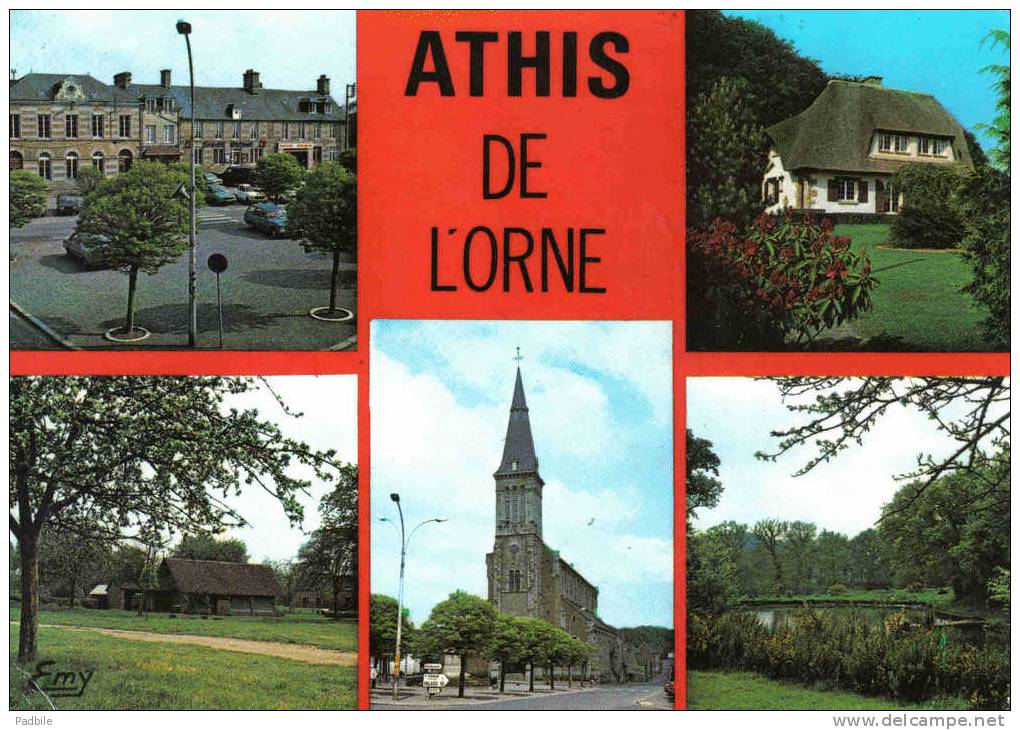 Carte Postale 61. Athis-de-l'Orne  Trés Beau Plan - Athis De L'Orne