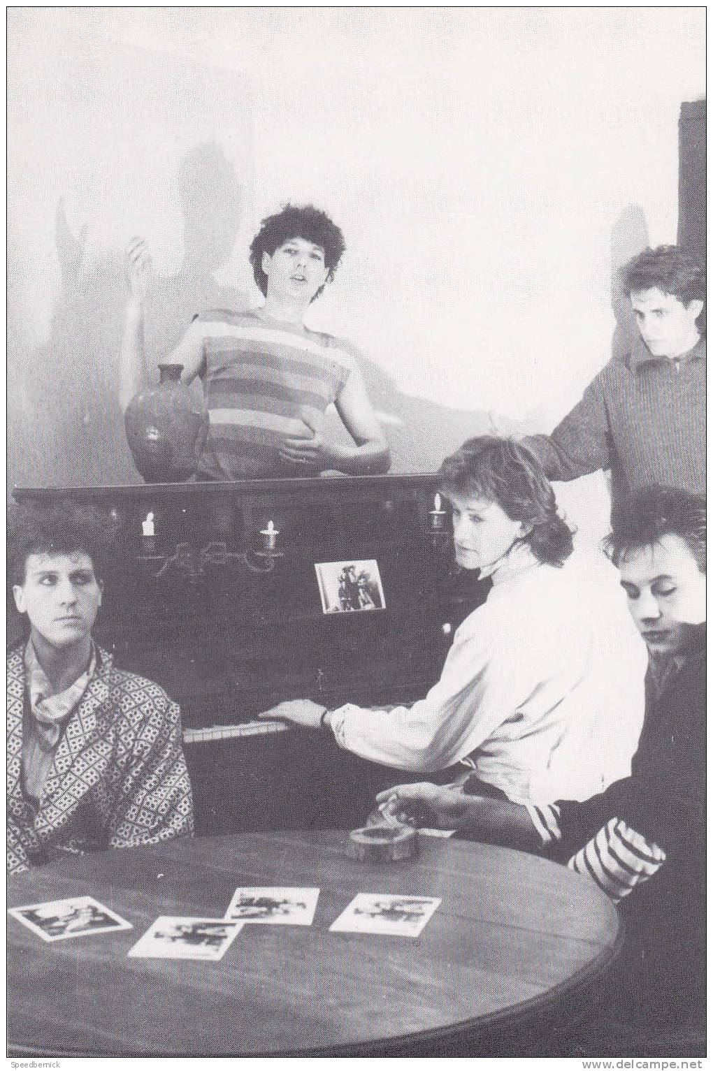 17047 Rennes (35 F) Groupe Musique Rock - Evening Legions- CP Radio Savane 1983- Photo Cloarec-Daligault - Rennes