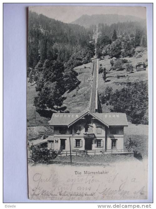 Die Murrenbahn Voyagé 1903 - Mürren