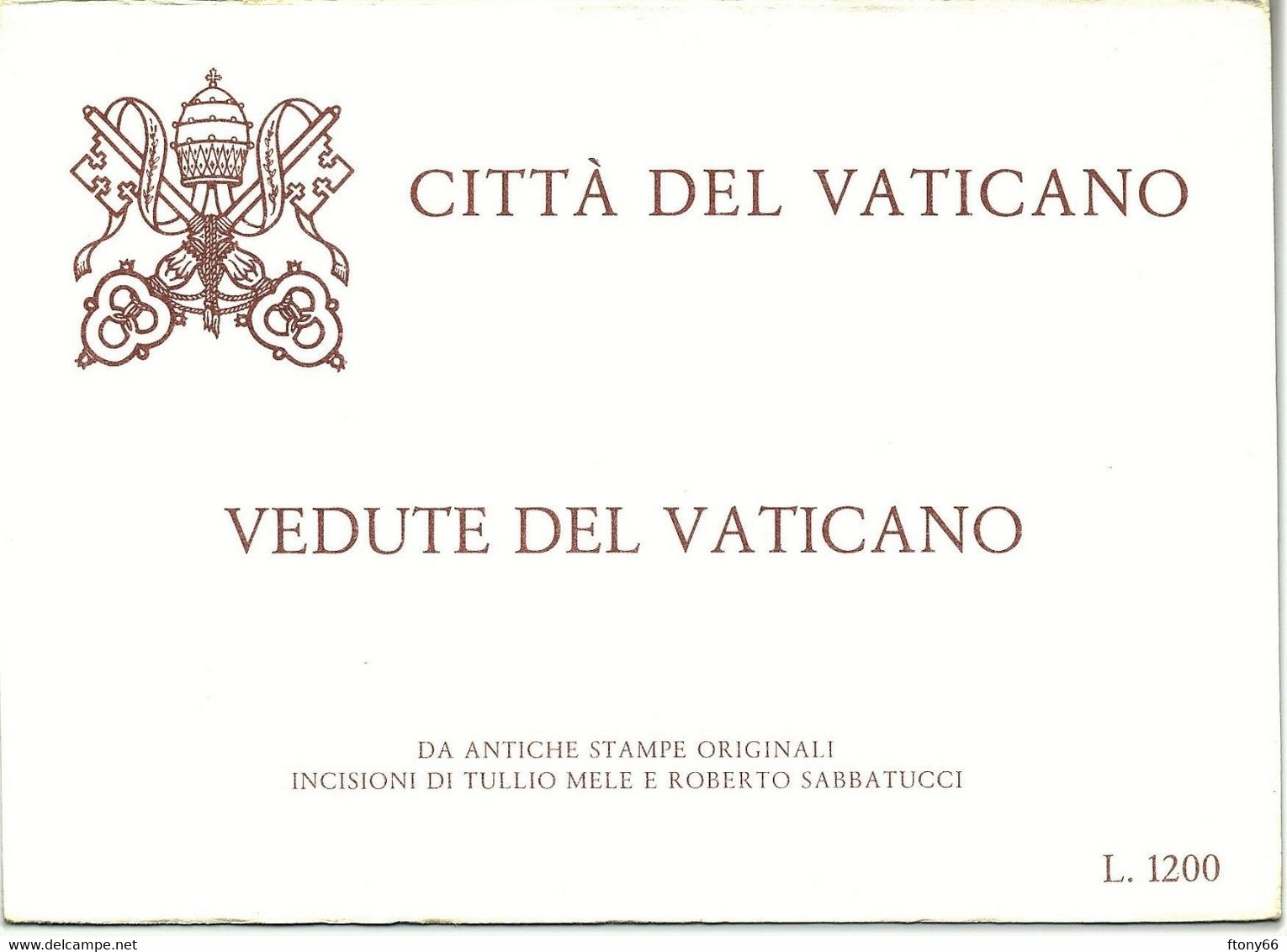 1982 Vaticano KIT Nr. 4 Cartoline Postali  Lire 300 + Lire 50 Vedute Del Vaticano - Annullo PAX 1986 - Entiers Postaux