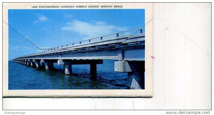 LOUISIANA 14 VIEWS IN NATURAL COLOR VERS 1965 ET ° - Other & Unclassified