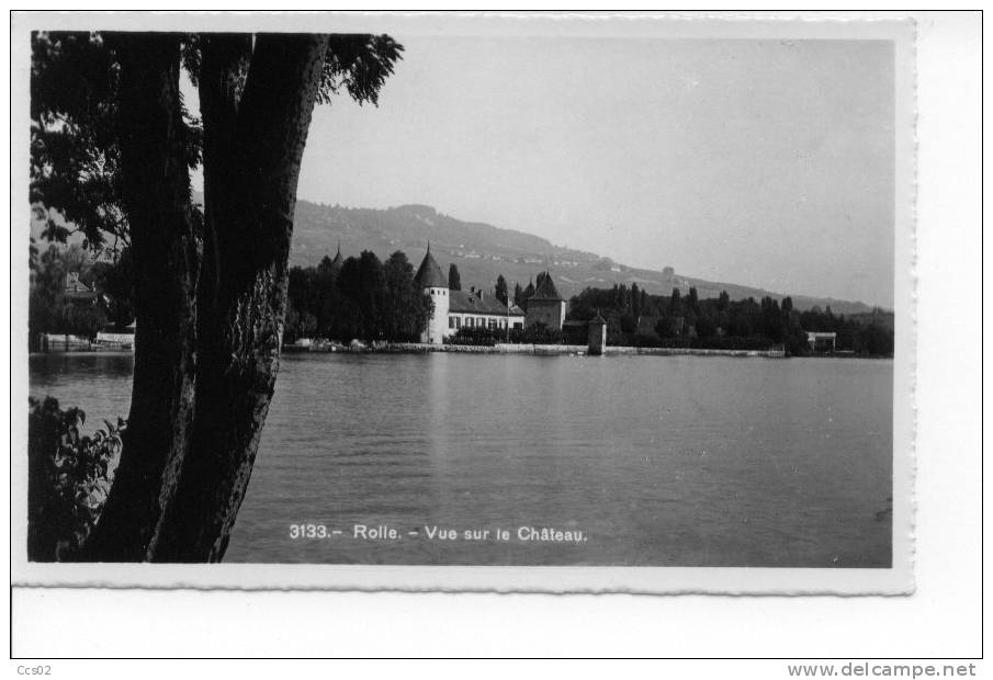 Rolle Vue Sur Le Château - Rolle