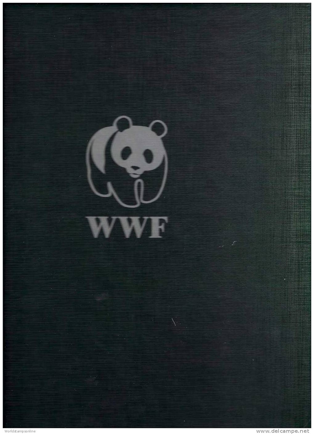 WWF Album (Official, 4-gats), Inclusief Officieel Voorblad En Voorwoord - Klein Formaat, Blanco Pagina
