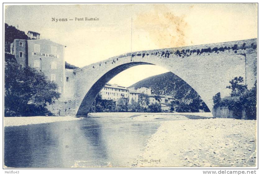 26/ CPA - Nyons - Le Pont Romain - Nyons